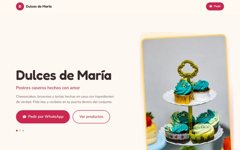 Vista previa de Dulces de María